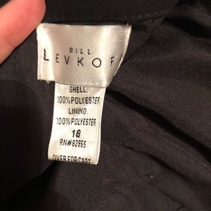 Bill Levkoff Black bridesmaid dress